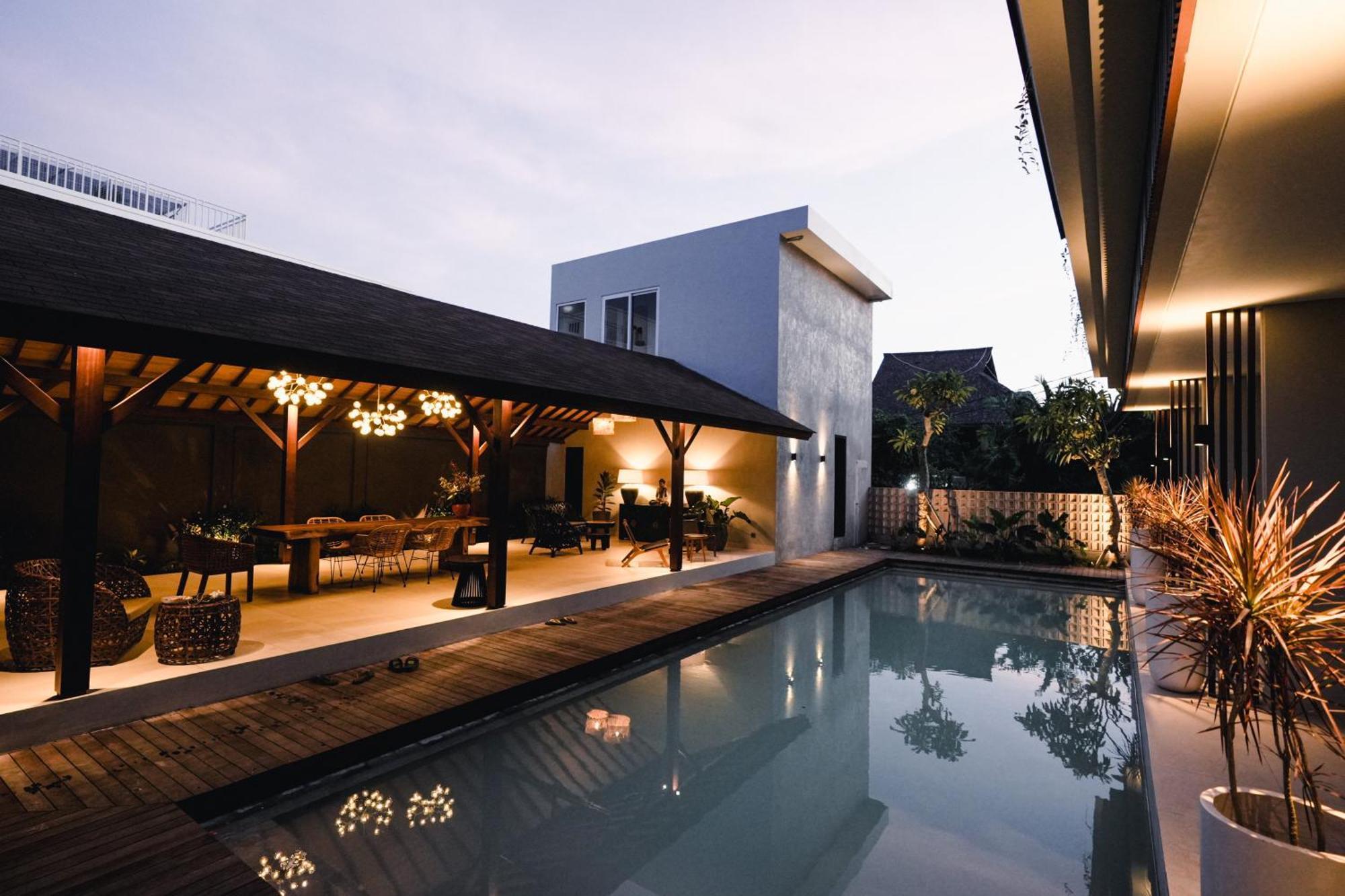 Luna Ola Villa Berawa Canggu Kültér fotó